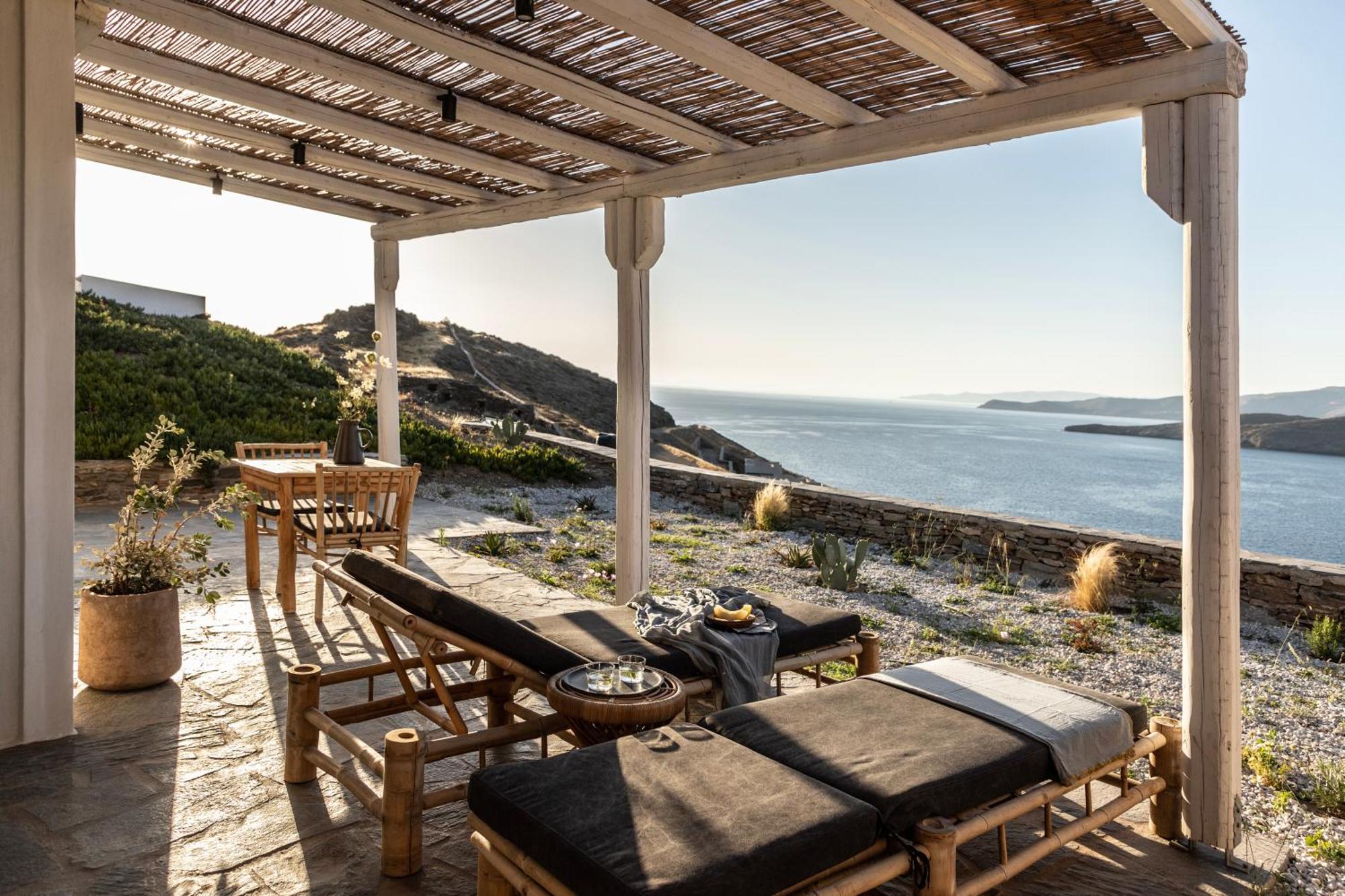 Stimata Hotel Kythnos Bagian luar foto
