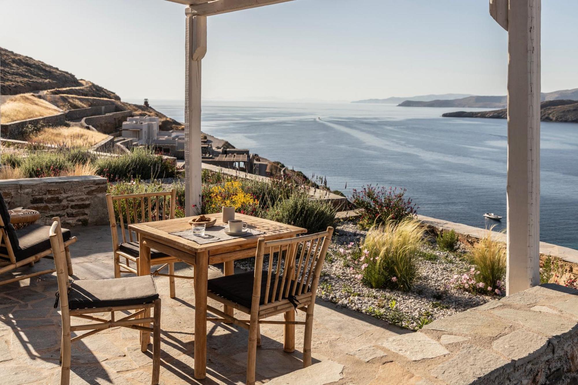 Stimata Hotel Kythnos Bagian luar foto